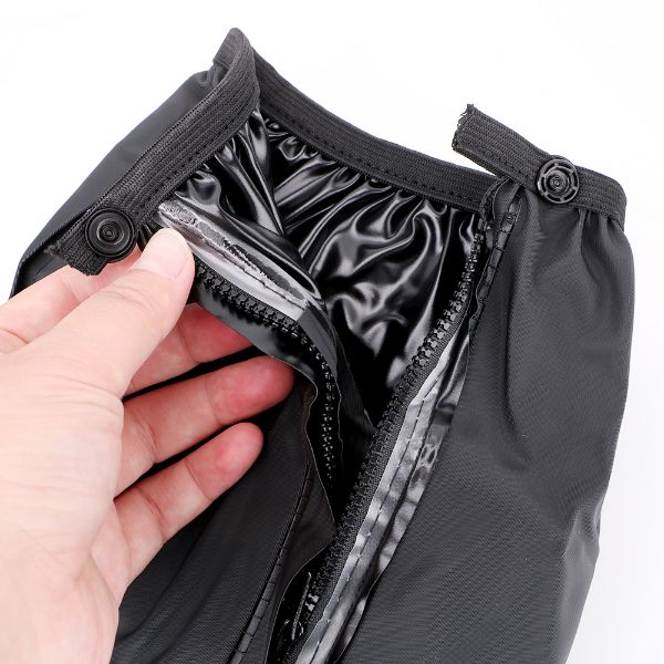 Faltbarer Schuhüberzug-Halter (rot) Mit Türhänger – Für Hausbesichtigungen, Wasserdicht, Zusammenklappbar