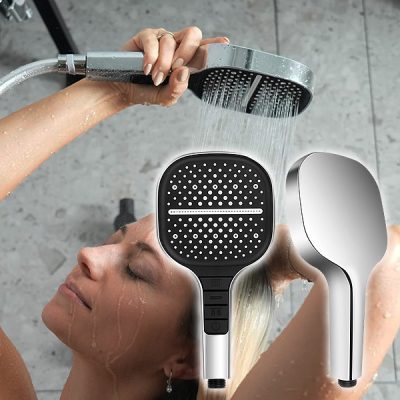 3-in-1 Hochdruck-Duschkopf | MEGASHOWER