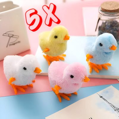 Aufziehbare Hüpfküken - 5er Set | CHIKLET