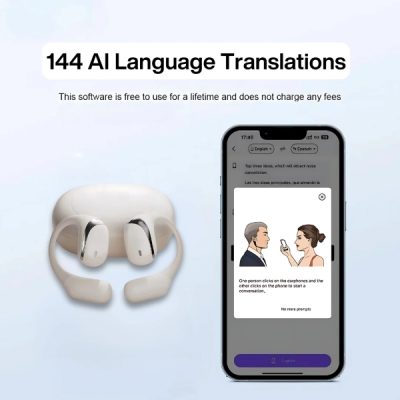 KI-gestützte Übersetzer-Ohrhörer | TRANZIO